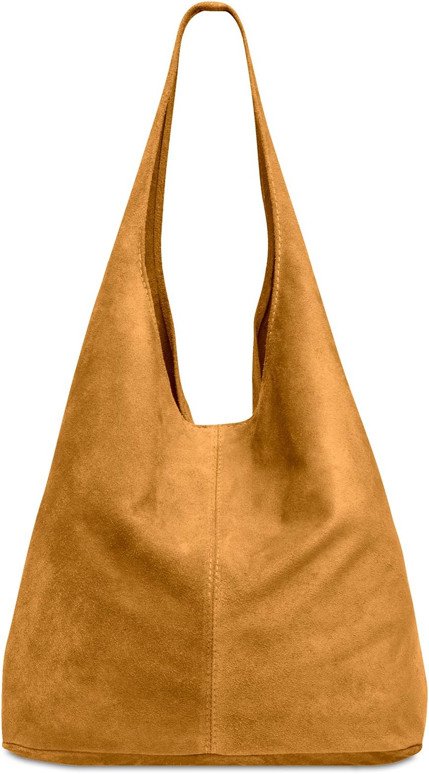TL767 Women's Large Suede Leather Shopper Bag