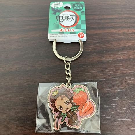 Amazon Co Jp 鬼滅の刃福岡限定あまおうご当地キーホルダー炭治郎 ホビー 通販