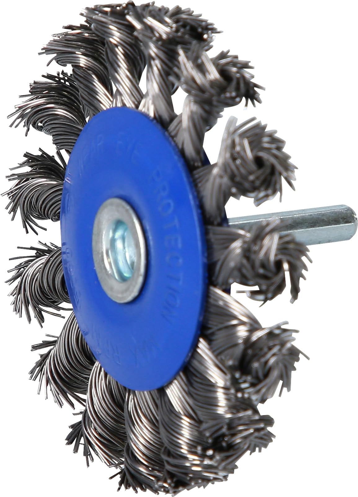 BRLLIANT TOOLS Brilliant BT103109 Disc Brush Twisted Diameter 75 mm with 6 mm Attachment [Powered by KS Tools]