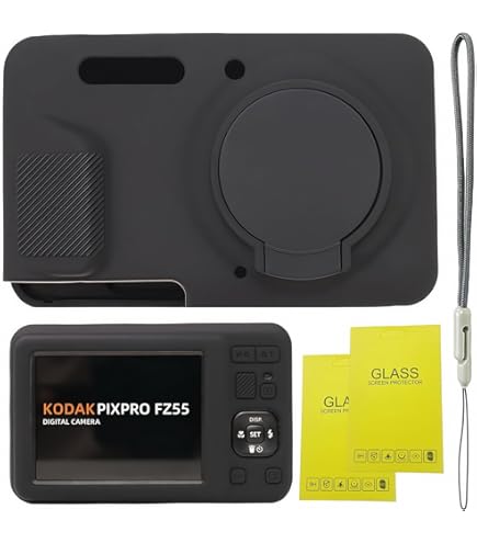 Kodak Câmera digital Pixpro FZ55 (preto) pacote, inclui: cartão de