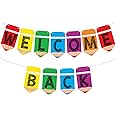 KatchOn Welcome Back Banner - Large 10 Feet, No DIY | Back to School Backdrop for First Day of School