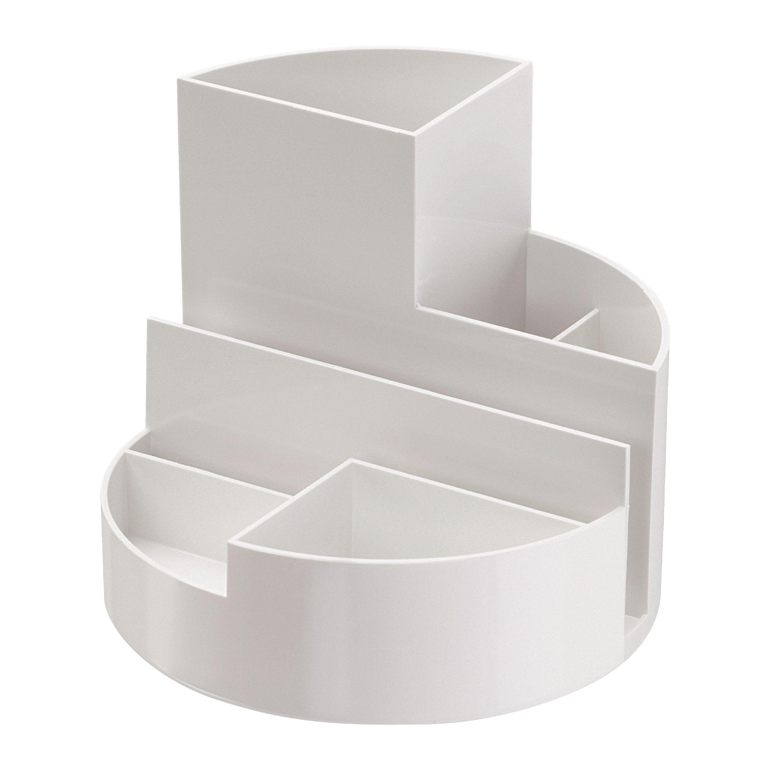 Maul 140 x 125 mm Round Box - White