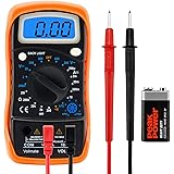 Volmate Digital LCD Voltmeter Ammeter Ohmmeter Multimeter Volt AC DC Tester Meter