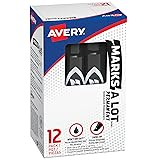 Marks-A-Lot Avery Regular Desk-Style Size Chisel