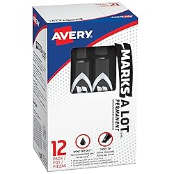 Marks-A-Lot Avery Regular Desk-Style Size Chisel