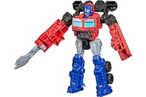Transformers Toys Rise of The Beasts Movie Beast Alliance Battle Changers Optimus Prime Action Figure, Ages 6 and Up, 4.5 inch