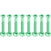 PATIKIL Skateboard Hardware Kit Carbon Steel Grade 8.8 Mounting Screws Bolts Nuts Set for Skateboard Cruiser