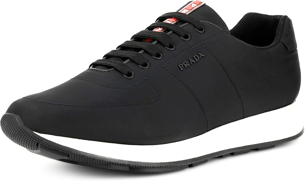 prada nylon slip on sneakers