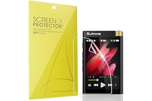 Lamshaw Compatible for Surfans F28 Music Player Screen Protector, [6 Pack] Full Coverage TPU Clear Film Compatible for Surfans F28 3.5 inch Music Player (6 PACK)