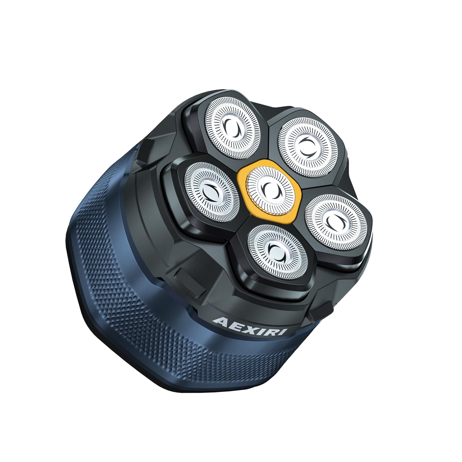 Head Shavers for Men, Upgraded Waterproof Cordless Electric Shavers for Bald Men, 6D Flexible Head Rechargeable Rotary Shaver with Magnetic Blade Head, Wet Dry Use,USB-C Port with LED Display