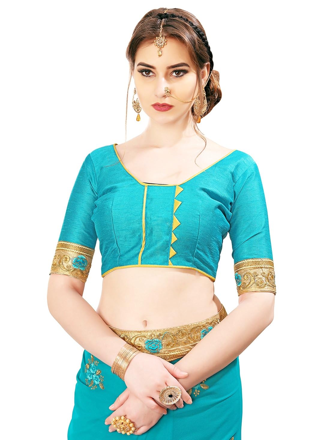 glory sarees women's georgette saree(panihari102)