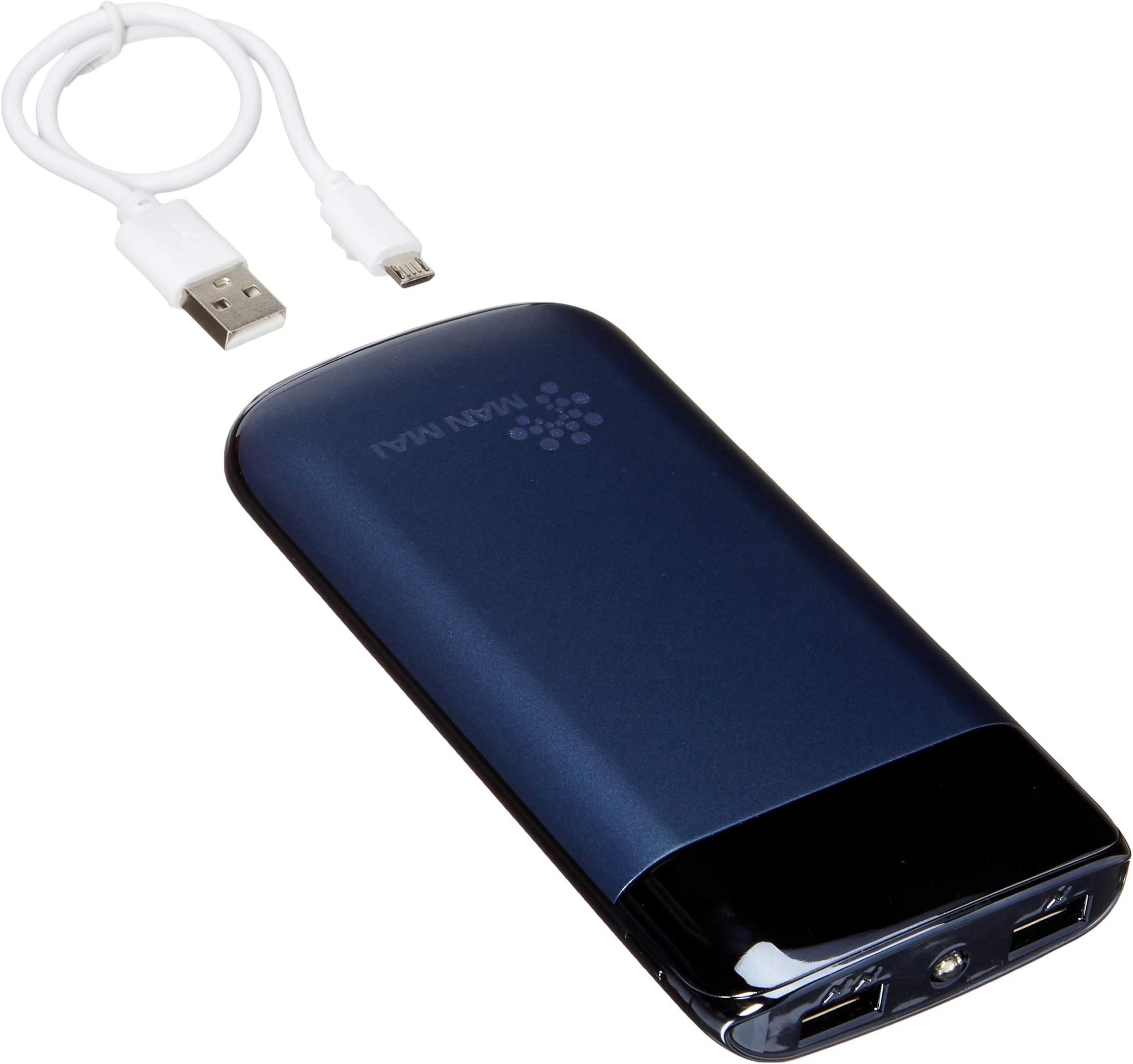 KUPPET 20000mAh Power Bank (Dual USB Port, 3.1A Total) External Portable Charger Battery Pack Portable Charger with LED Flashlight for iPhone 8/7,iPhone X,iPad Pro, Galaxy S8 Note8 and More