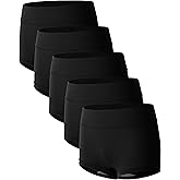 BAMBOO COOL Womens Bamboo Boxer Briefs Underwear Soft Stretch Boy Shorts Panties for Women