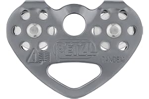 PETZL - Tandem Speed, Double Pulley for Travel Along Ropes and Cables
