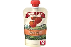 Muir Glen Organic Tomato Paste in Resealable Pouch, 5.5 oz.