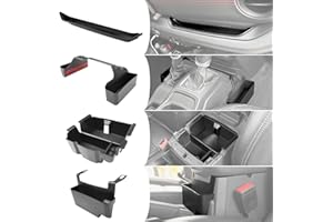 Utiiy Center Console Organizer for 2024 2025 Jeep Wrangler JL JLU 4XE/Gladiator JT Gear Shift Console Side Tray GrabTray Pass