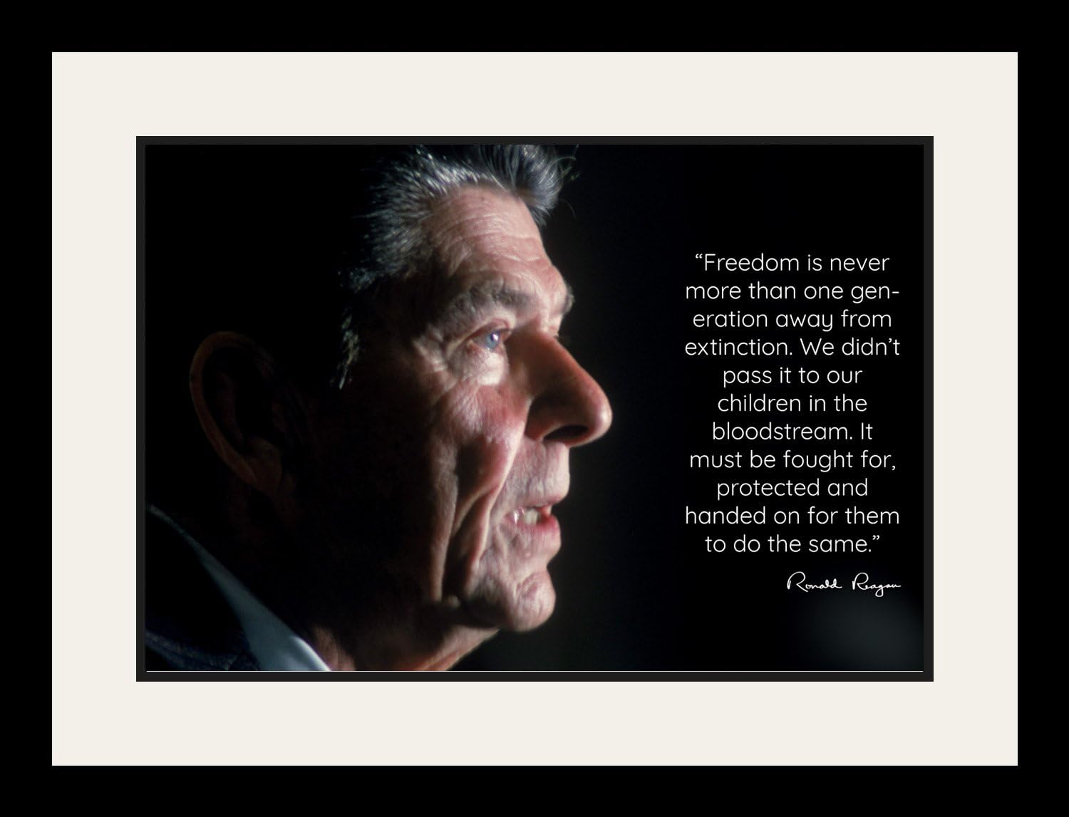 Amazon.com: Ronald Reagan Photo, Picture, Poster or Framed Quote