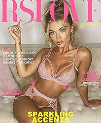 RSLOVE Women Lace Lingerie Set with Garter Belt
