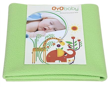 OYO BABY - Soft, Cosy, Quick Dry Water-Proof & Reusable Mat (Size: 70cm X 50cm) (28inch X