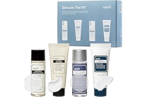 [DearKlairs] Skincare Trial Kits, 4 minis, cleansing oil, cleanser, toner, cream, Travel must haves, Gifts for Women, Stocking Stuffers for adults