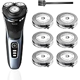 SH30 Replacement Heads Compatible with Philips Norelco Shaver Series 3000, 2000, 1000, SH30 Blades for Philips Norelco Shaver 3900, 3600, 2400