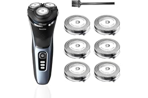 TUOKIY SH30 Replacement Heads Compatible with Philips Norelco Shaver Series 3000, 2000, 1000, SH30 Blades for Philips Norelco Shaver 3900, 3600, 2400