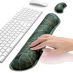 Dapesuom Enlarge Keyboard Wrist Rest, Memory Foam