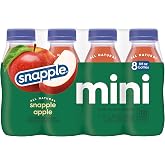 Snapple Apple Juice Drink, 8 fl oz recycled plastic bottle, 8 pack