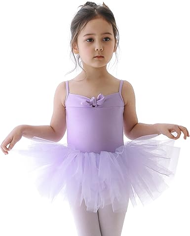 purple ballet leotard with skirt