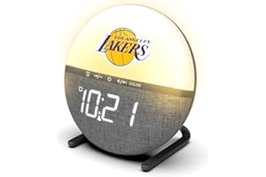‎SOAR SOAR NBA Sunrise Alarm Clock, Los Angeles Lakers