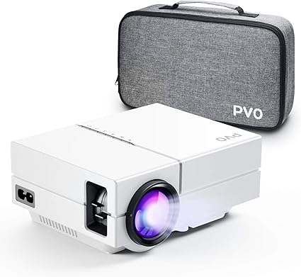 Amazon Co Jp 小型 プロジェクター Pvo プロジェクター 4500lm ホームシアター 1080pフルhd対応 最大0インチ大画面 スマホ パソコン タブレット ゲーム機 Dvdプレイヤー Usbなどに対応 収納バッグ付き 日本語取説 二年安心サービス 450 パソコン 周辺機器