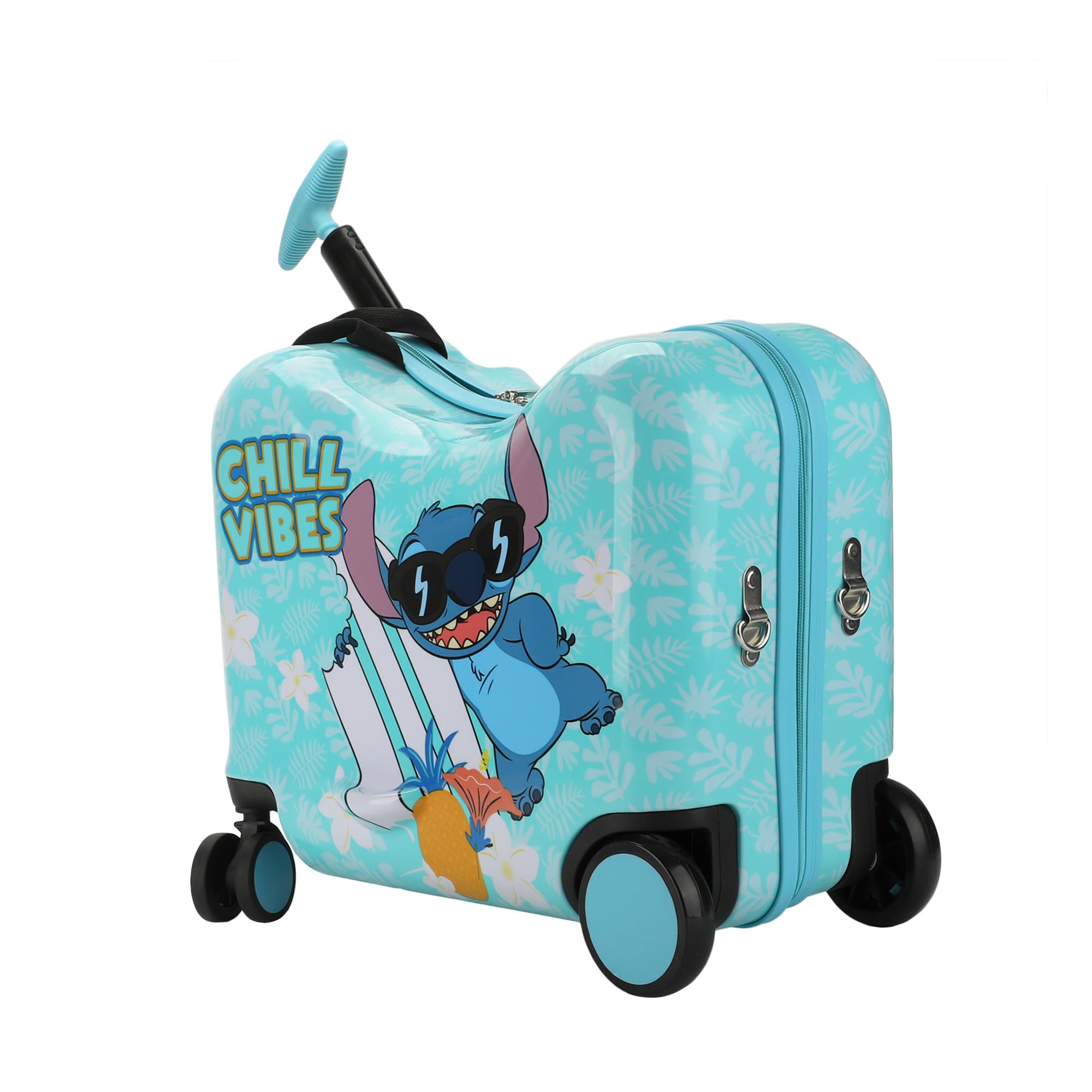 Bioworld Disney Stitch Chill Vibes Children's Ride-On Luggage