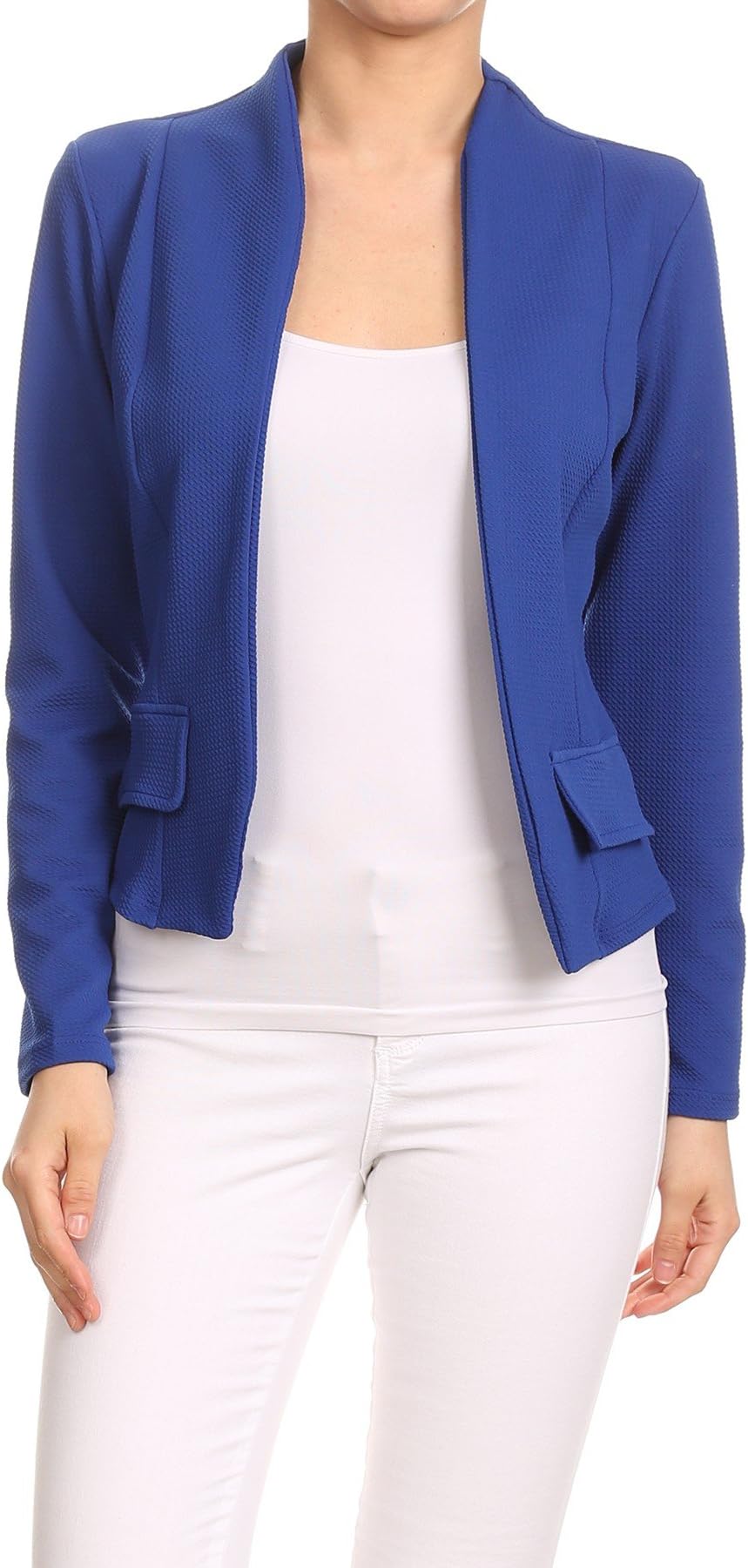 MissMissy Womens Casual Business Slim Fit Long Sleeve Blazer Jackets J907