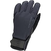 SEALSKINZ Unisex Waterproof All Weather Insulated Glove, Grey/Black, Small