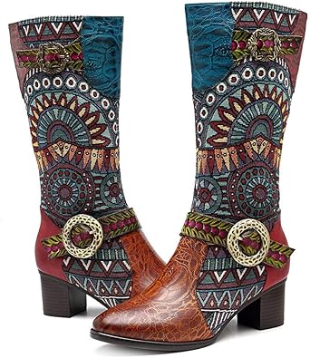 socofy bohemian boots