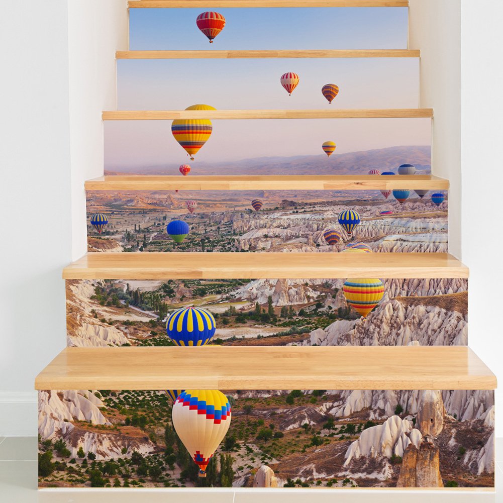 Buy Chezmax 3d Scenery Pattern Stair Risers Stickers Set Staircase