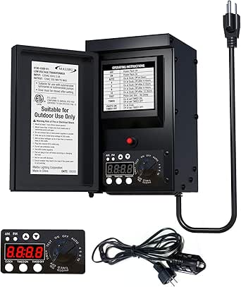 Amazon.com: Malibu 300-Watt Transformer with Timer and Sunlight Sensor