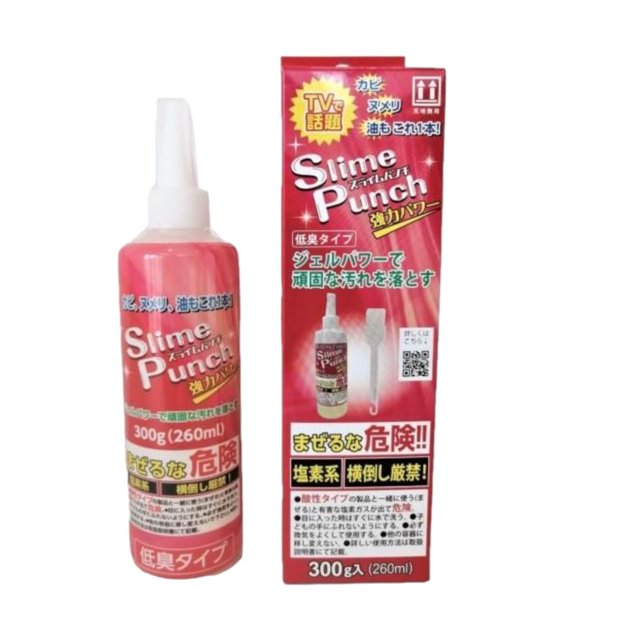 スライムパンチ Slime Punch 洗浄剤 ジェル カビ 黒ずみ 油汚れ ヌメリ 300ｇ商品画像