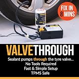 AirMan Tyre Repair Kit with Valve Sealant and Air Compressor - 6mm Seal view 5