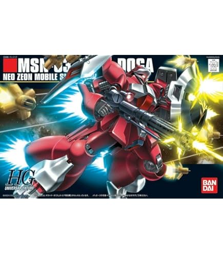 Amazon.com: Mobile Suit Gundam UC HGUC 1/144 AMS-129 Gila Zulu