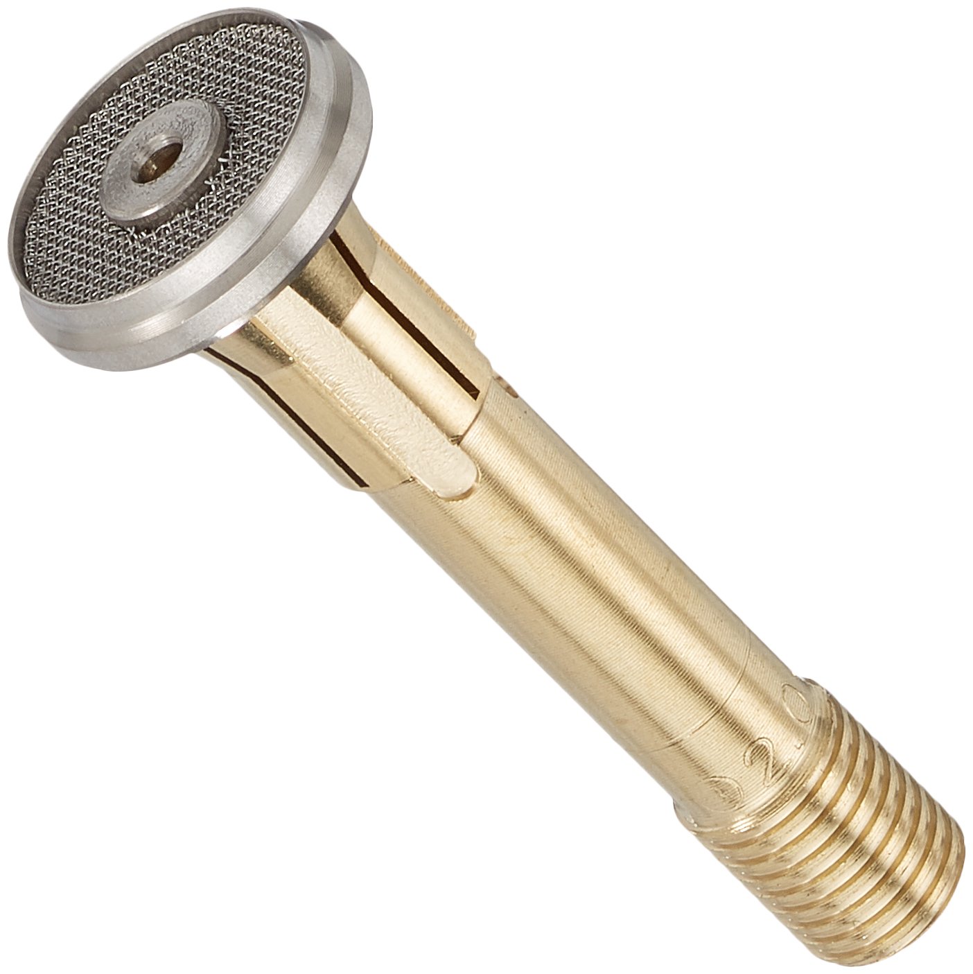 Abicor Binzel 773.0177 Gas Diffuser for TIG Welding Torch, 2 mm Diameter, 48 mm Length (Pack of 5)