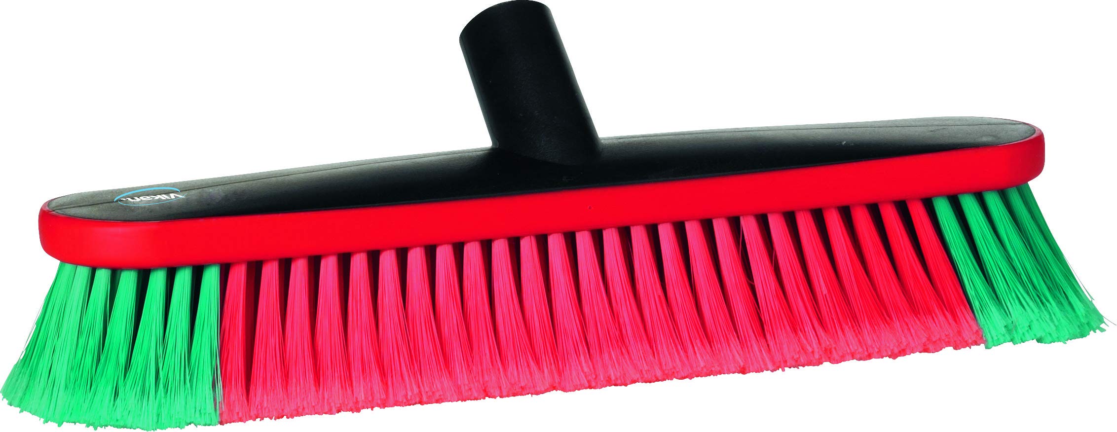 Vikan 475752 Water Fed Vehicle Brush, Soft/Split, Black, 370 mm Length, 100 mm Width, 120 mm Height