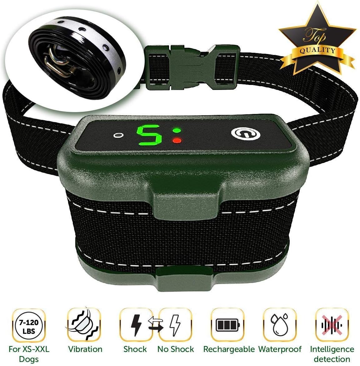 TBI Pro Dog Bark Collar Effective K9 Professional Smart Barking