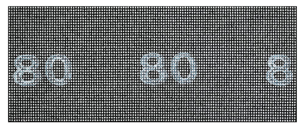 Bosch Accessories DIY Sanding Mesh (for Plasterboard, 93 x 230 mm, Grit 80, Pack of 5)