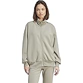 adidas womens All Szn Soft Lux Loose Full-zip Track Top