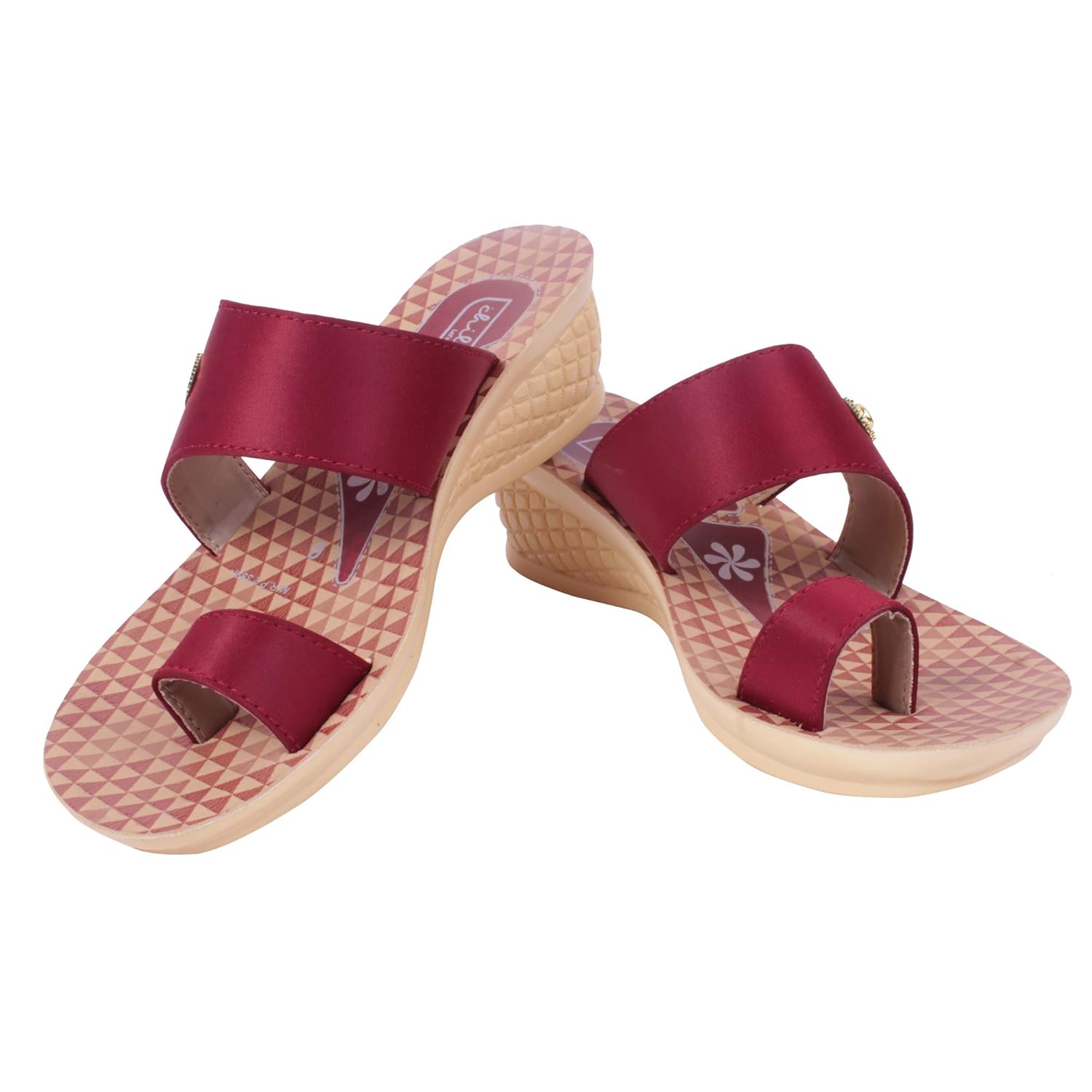 heel chappals for ladies