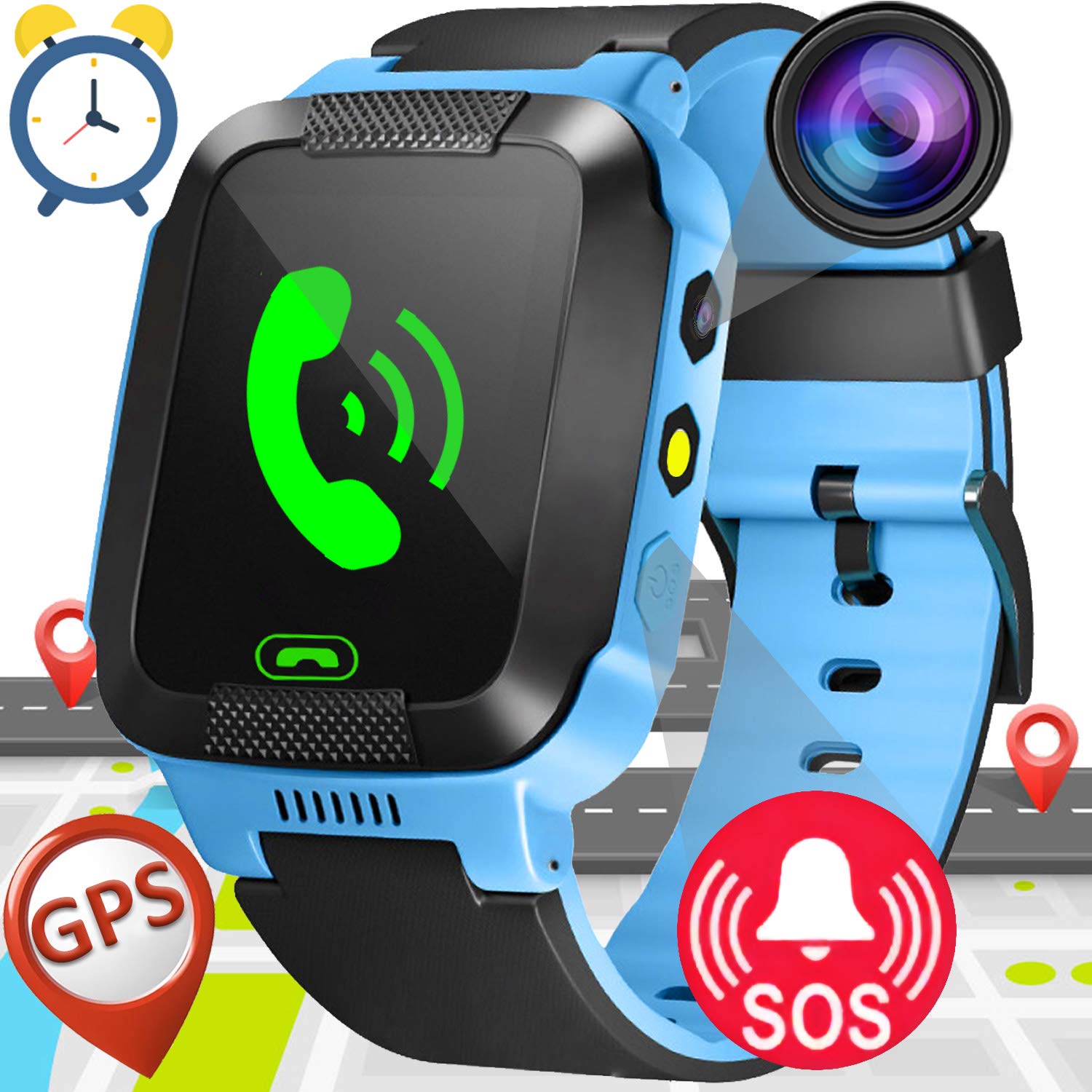 Kids Smartwatch, orologi intelligenti per bambini e bambine con GPS