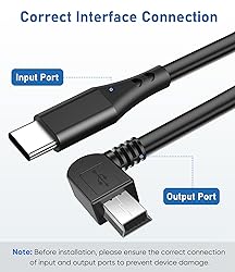 Gonofeto Dash Cam Charger Cable,(3Ft 18AWG) USB C