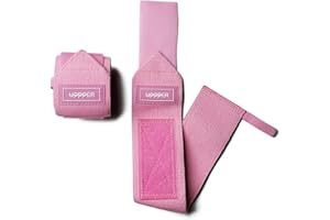 UPPPER Wrist Wraps for Weightlifting - 19" Wrist Support with Thumb Loop for Bench Press, Powerlifting, and Gym Workouts - Men & Women | Premium Fitness Gear