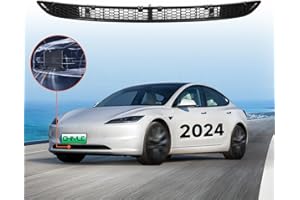 CHIYLE Tesla Model 3 2024 Highland Front Grill Mesh Grille Grid Inserts [Upgrade Design],Air Inlet Vent Grille Cover Replacement for Tesla Model 3 Accessories 2024